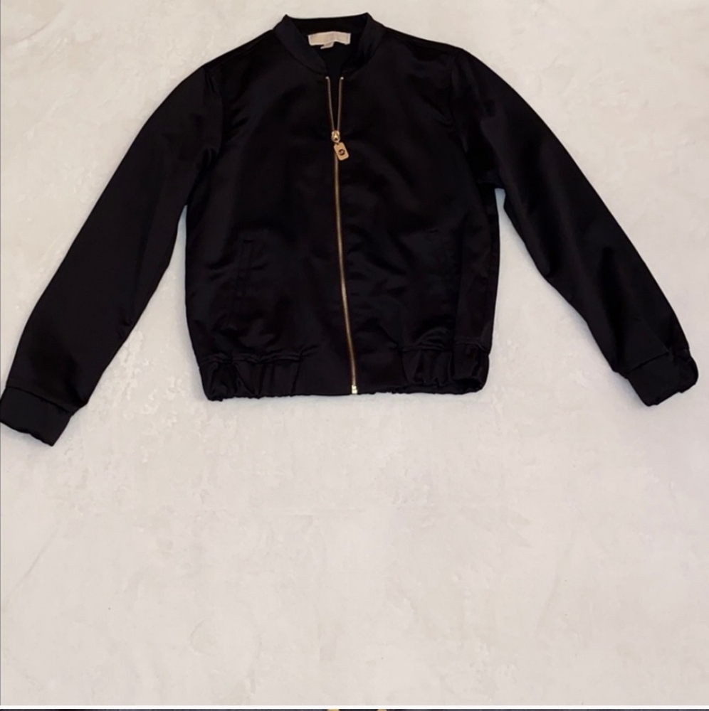 Michael kors light weight black jacket xs